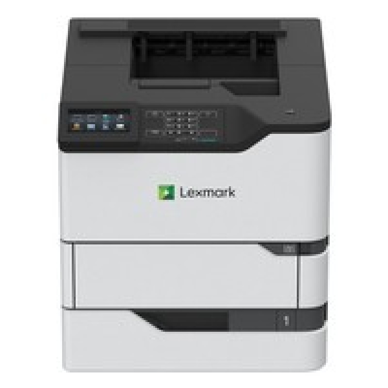 LEXMARK ČB tiskárna MS822de A4, 52ppm, 512MB, duplex, USB 2.0, LAN