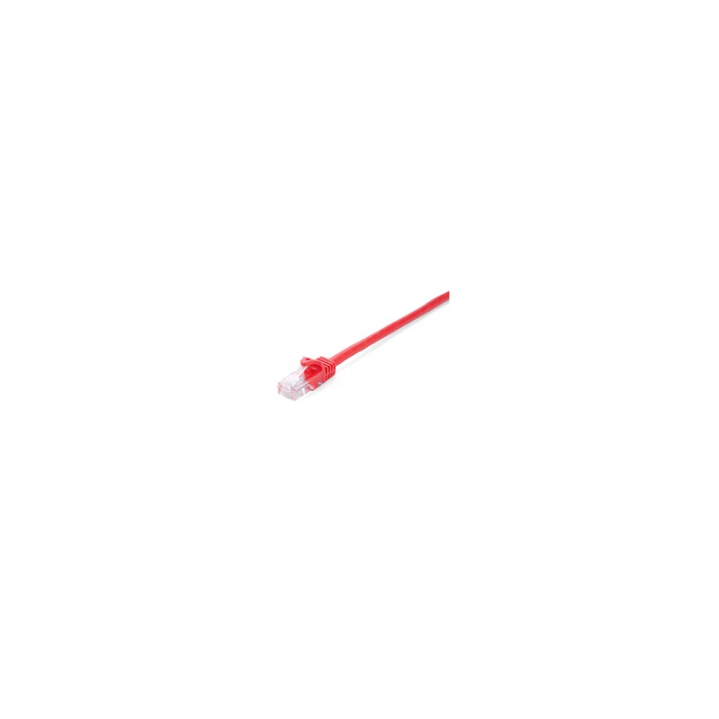 V7 CAT6 Ethernet Red UTP 5M/RJ45 100 Copper Snagless