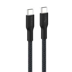 Belkin Boost Charge 240W Gefloc/USB-C / USB-C-Kabel 3M Schwarz
