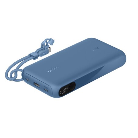 Belkin Boostcharge Power Delivery Powe/Mit Display 20.000MAH 20 W BLAU