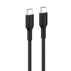 BELKIN BOOST CHARGE 240W GEFLOC/USB-C / USB-C-KABEL 1M SCHWARZ