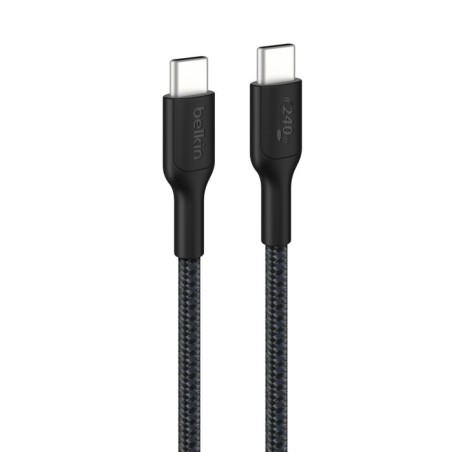 Belkin Boost Charge 240W Gefloc/USB-C / USB-C-Kabel 1M Schwarz