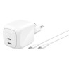 Belkin Boostcharge 67W Dual USB-C LADE/Power Delivery Und PPS INKL. 2M