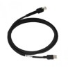 Zebra Cable - Shielded USB: Series A Connector, 15FT. (4.6M), Straight, BC 1.2
