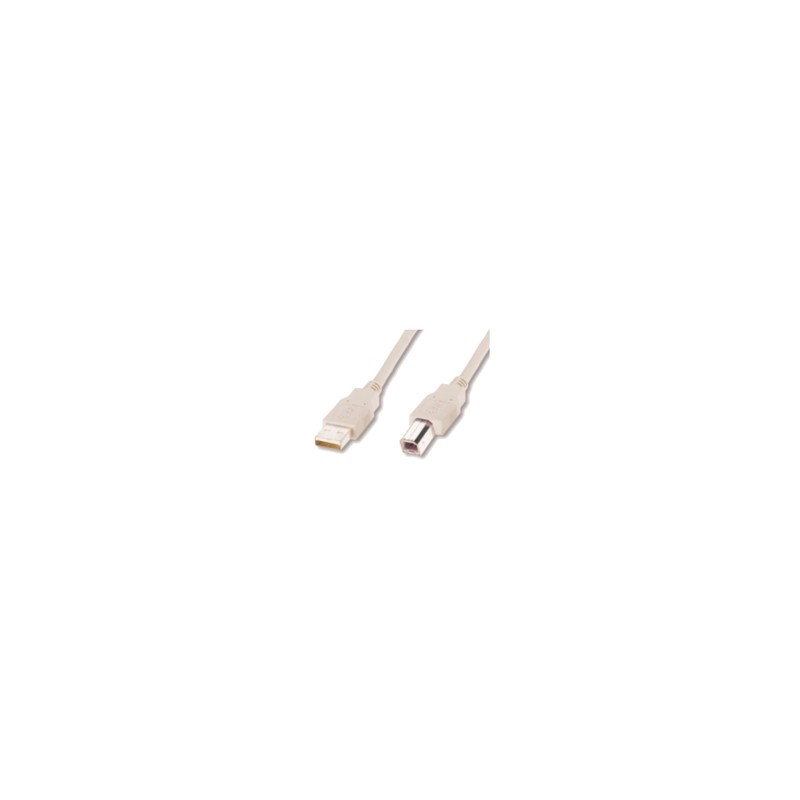 5M USB 2.0 CABLE A-B / M-M/GREY CLASSIC