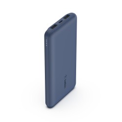 Belkin Powerbank 10.000 mAh 12W INKL./USB-A/USB-C Kabel 15CM BLAU