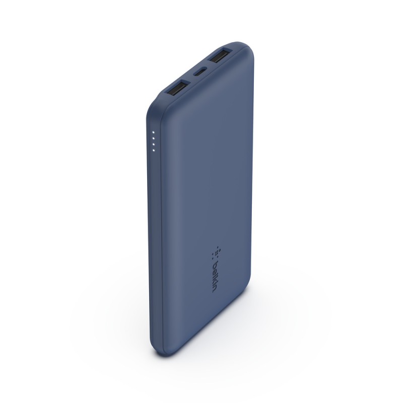Belkin Powerbank 10.000 mAh 12W INKL./USB-A/USB-C Kabel 15CM BLAU