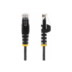 Startech CAT6 Cable - 1 M - Black/Slim RJ45 1M Black