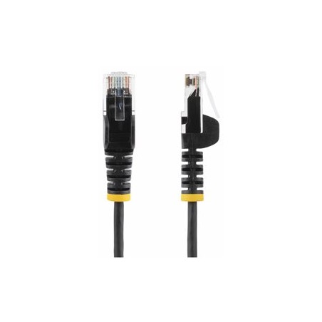 Startech CAT6 Cable - 1 M - Black/Slim RJ45 1M Black