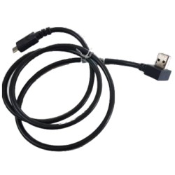 Zebra USB-C Cable With 90 Degree Bend IN USB-C Adapter