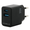 WALL CHARGER - 30W - 1 USB A +/1 USB C - GAN