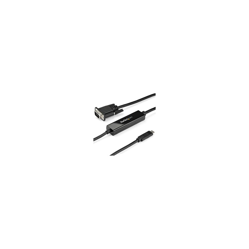 Startech 1M USB-C TO VGA Cable/DP TO VGA