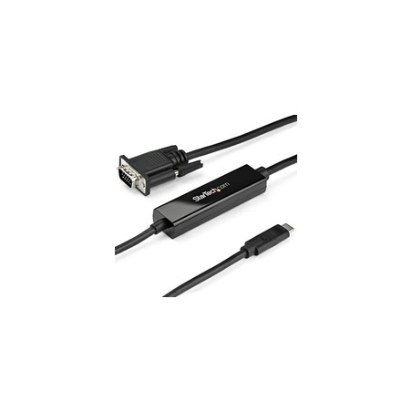 Startech 1M USB-C TO VGA Cable/DP TO VGA