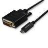 Startech 3M USB-C TO DVI Cable - Black/.