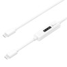 USB-C DYNAMIC POWER METER/CHARGING CABLE TO USB-C