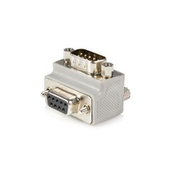 RIGHT ANGLE DB9 SERIAL CABLE/CABLE ADAPTER TYPE 1 - M/F