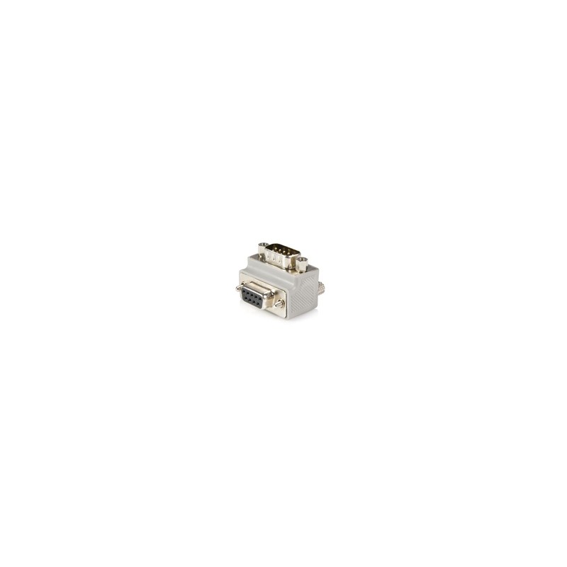 RIGHT ANGLE DB9 SERIAL CABLE/CABLE ADAPTER TYPE 1 - M/F