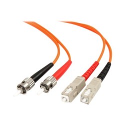 2M FIBER PATCH CABLE ST - SC/.
