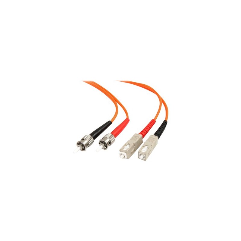 2M FIBER PATCH CABLE ST - SC/.