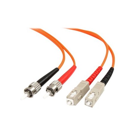 2M FIBER PATCH CABLE ST - SC/.