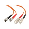 2M FIBER PATCH CABLE ST - SC/.