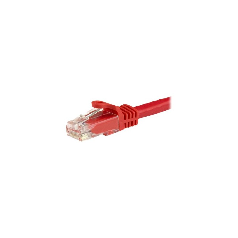 Startech 7.5 M CAT6 Cable - Red/Snagless - 24 AWG Copper Wire