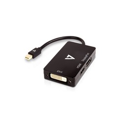 V7 Mini DP TO DP/DVI/HDMI Adapter/Mini DP TO Multiadptr 1080P FHD
