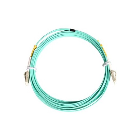 10M AQUA FIBER PATCH CABLE/.