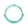 10M AQUA FIBER PATCH CABLE/.
