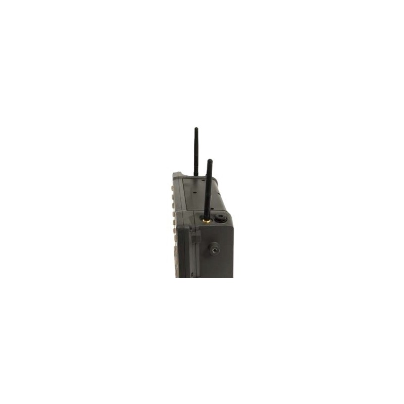 Zebra WHIP Antenna (Stubby), Dual Band, 802.11 A/B/G/N, 2.4GHZ 2DBI, 5GHZ 3.7 dBi, RPSMA Connector