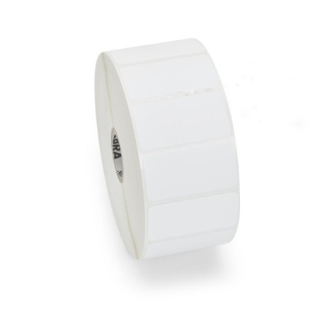 Label, Paper, 55x25mm Thermal Transfer, Z-PERFORM 1000T, Uncoated, Permanent Adhesive, 76mm Core