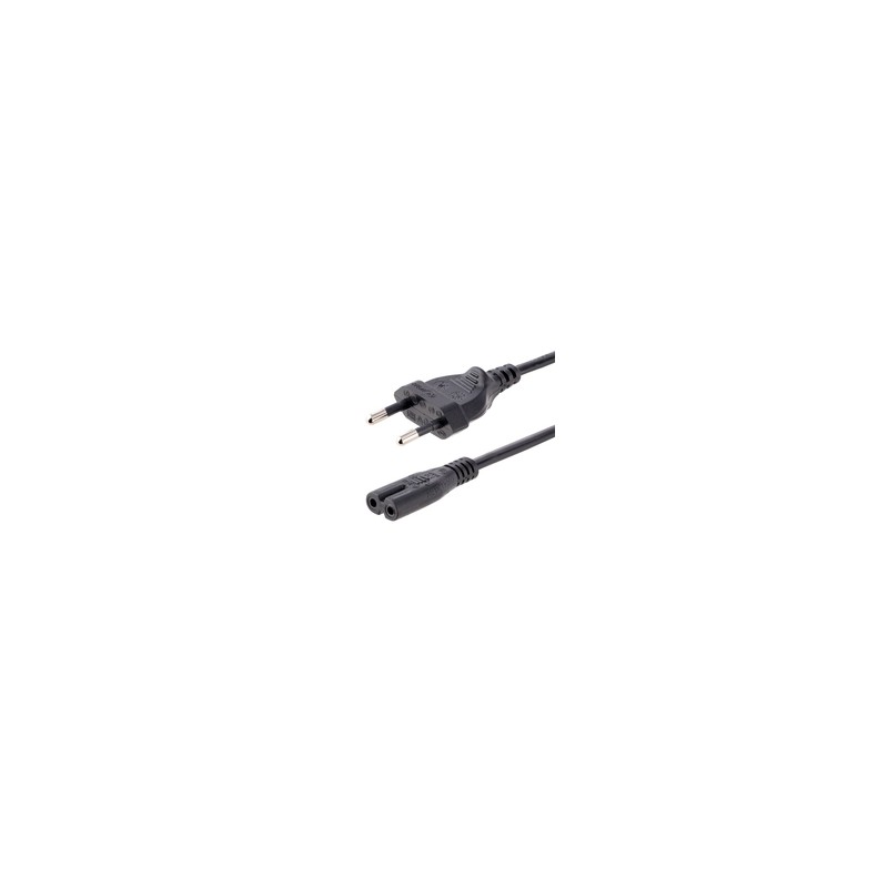LAPTOP POWER CORD - 18 AWG/EU PLUG TO C7 - 18AWG 752E3MPOWERLEAD