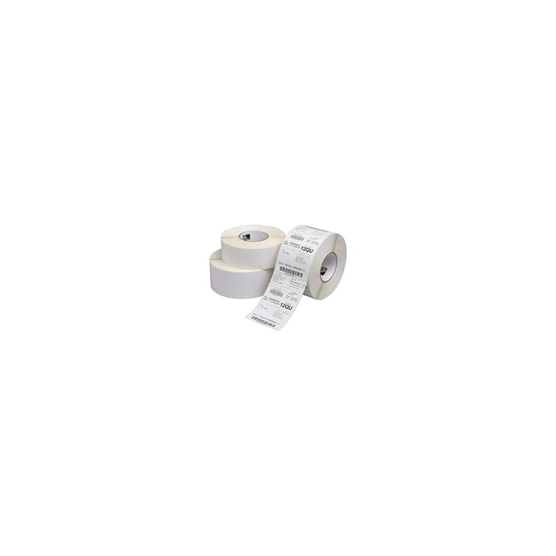 Zebra Label, Paper, 54X35MM Direct Thermal, Z-Select 2000D, Coated, Permanent Adhesive, 76MM Core, RFID, 750 Labels/Roll