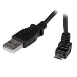 Startech 2M UP Angle Micro USB Cable/.
