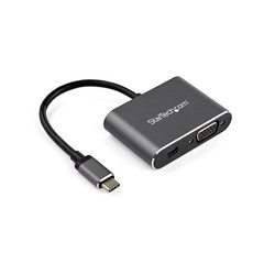 Startech USB C TO mDP OR VGA Adapter/VGA OR Mini DP - HDR 4K 60