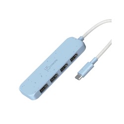 ECO-FRIENDLY USB-C TO 4-PORT/TYPE-A GEN 2 HUB JCH341ECN