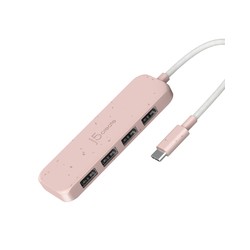 ECO-FRIENDLY USB-C TO 4-PORT/TYPE-A GEN 2 HUB JCH341ERN