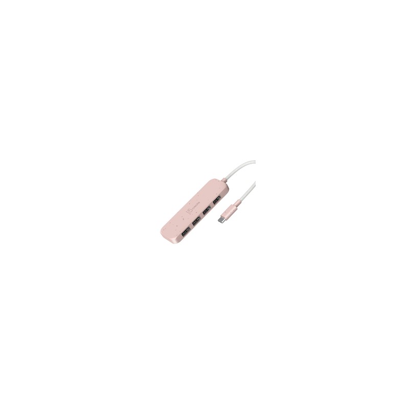 ECO-FRIENDLY USB-C TO 4-PORT/TYPE-A GEN 2 HUB JCH341ERN