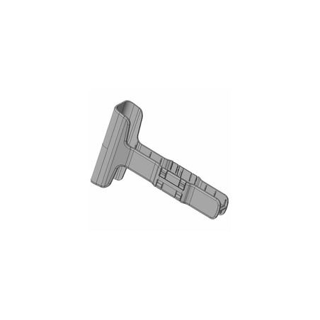 ET4X Optional T-adapter for 10" ET40, ET45, ET40HC, ET45HC for use in ET4X Four Slot Cradle (Pack of 4)