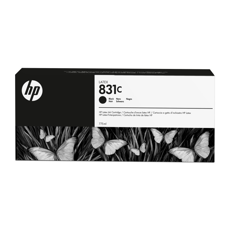 HP Ink Cartridge 831C Latex/Black Ink 775ML