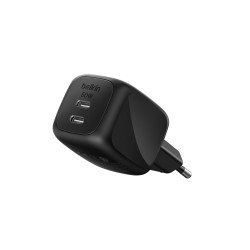 Belkin Boostcharge 50W Dual USB-C LADE/Power Delivery Und PPS Schwarz