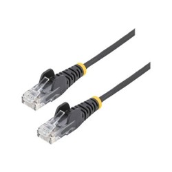 Startech CAT6 Cable - 0.5 M - Black/.