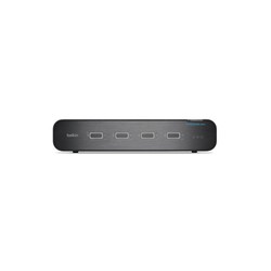 4P DUAL HEAD DP/HDMI TO DP/HDMI/VIDEO SECURE DT KVM SWITCH PP4.0