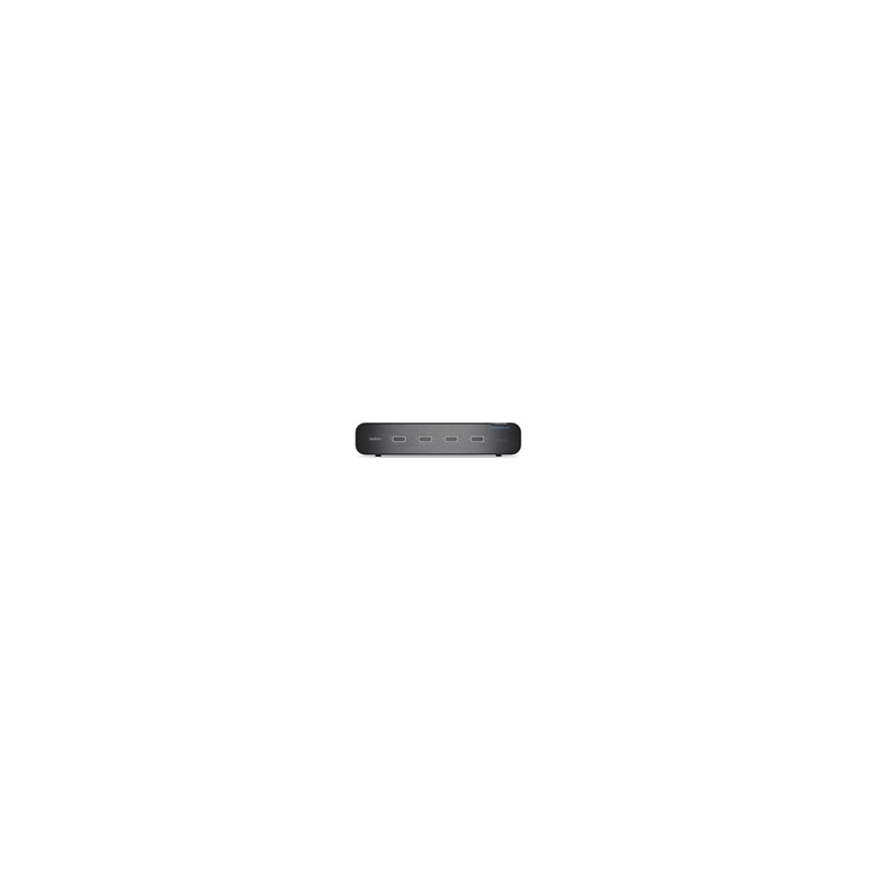 Linksys 4P Dual Head DP/HDMI TO DP/HDMI/Video Secure DT KVM Switch PP4.0