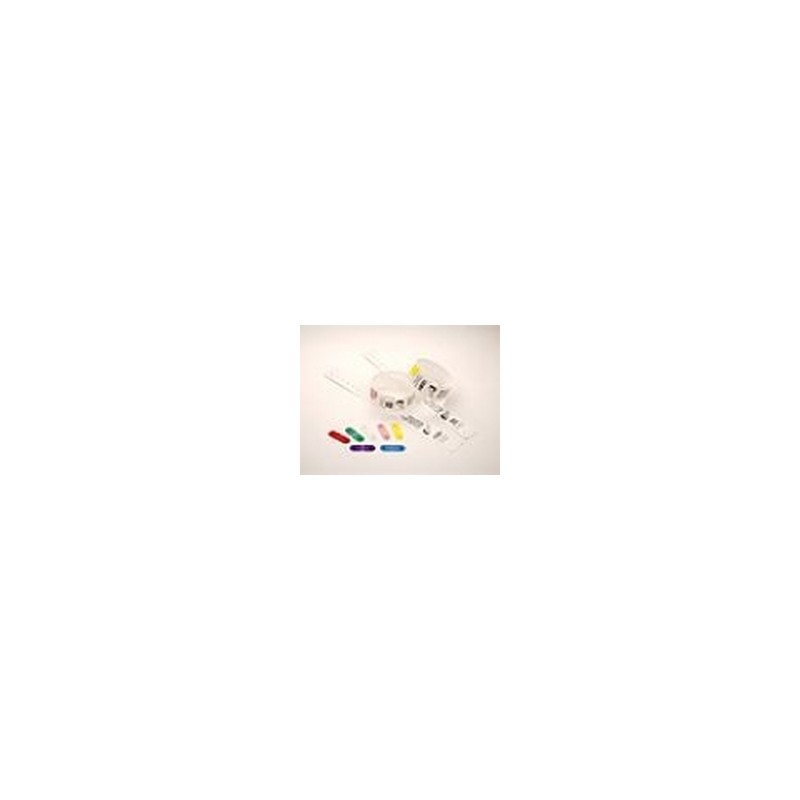 Wristband clips BLUE 275/pack