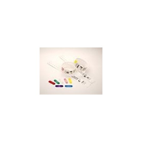 Wristband clips BLUE 275/pack