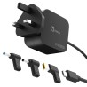 J5Create 67W GaN PD USB-C Mini Charger/With 3 Types OF DC Connector - U