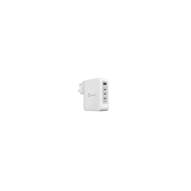 130W GAN USB-C 4-PORT CHARGER -/UK WHITE GREY