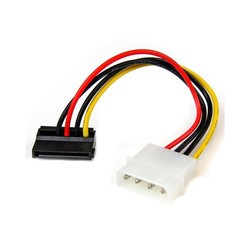 LP4 TO LEFT ANGLE SATA ADAPTER/.