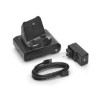 Zebra 1-Slot PRINT Cradle UK PWR Plug/For ZQ300 S USB CAB&USB Adapt IN